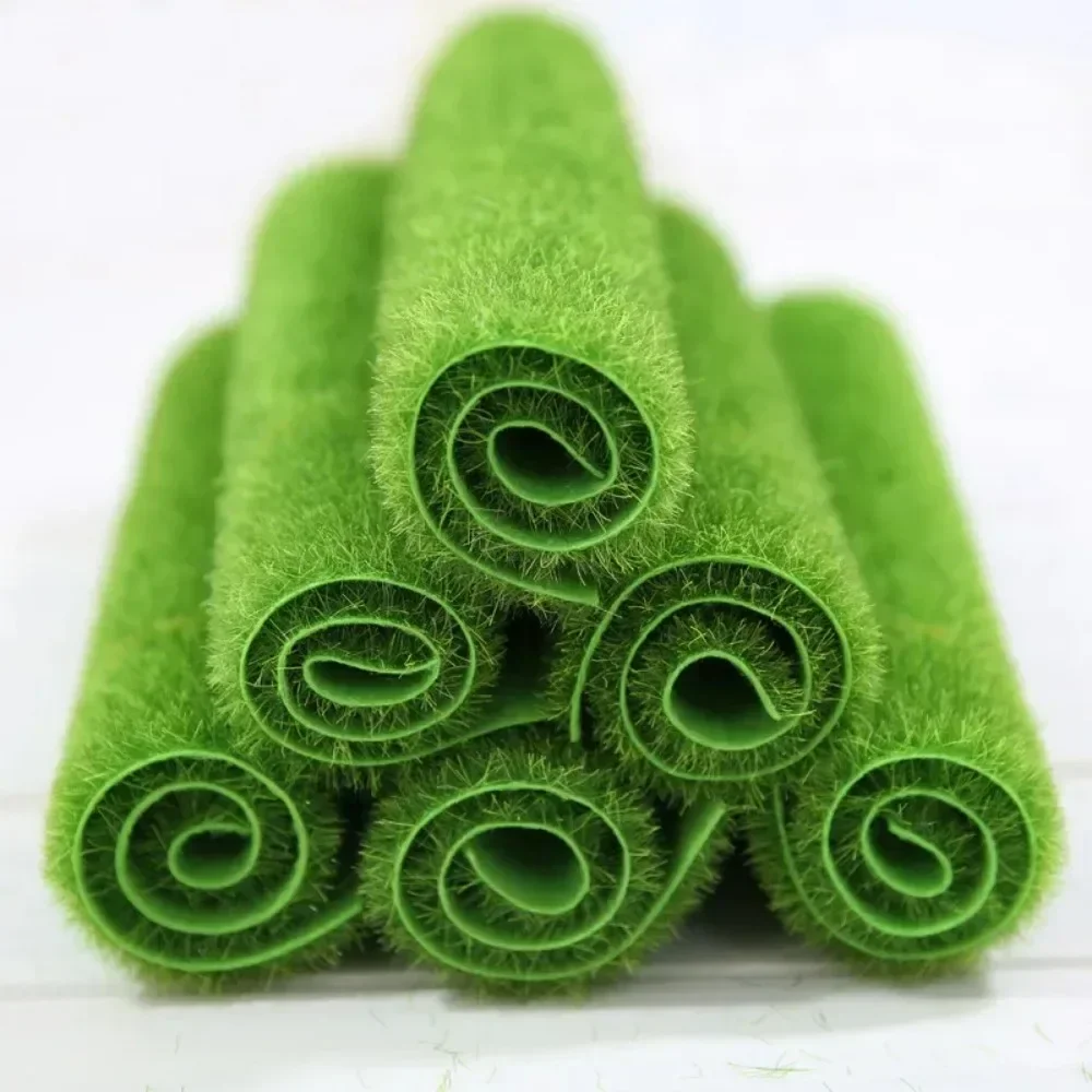 1PC 30/15cm Artificial Grass S - Terrarium Moss Art review and price