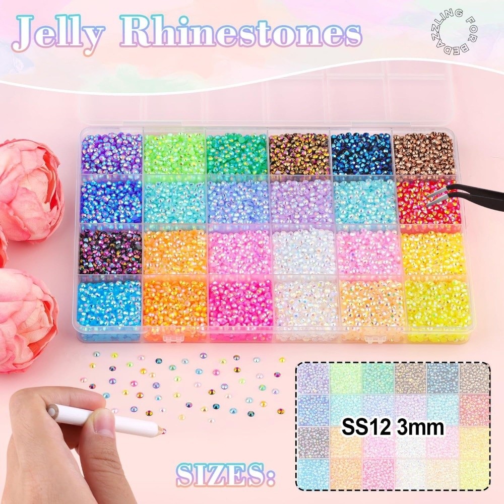 Multicolor Resin Rhinestone Ki - Resin Jewelry Kit review and price