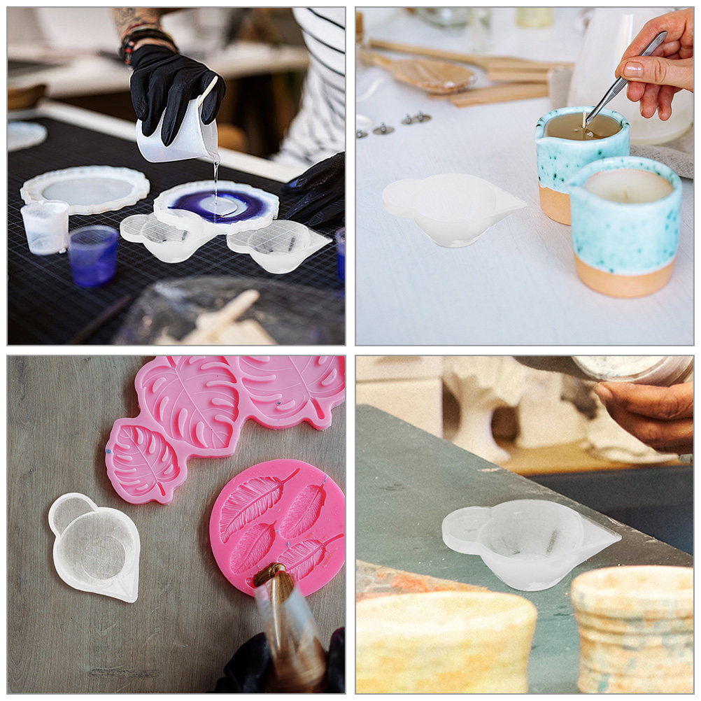 20Pcs Silicone Resin Mixing Cu - Mixing Cup Silicone review and price