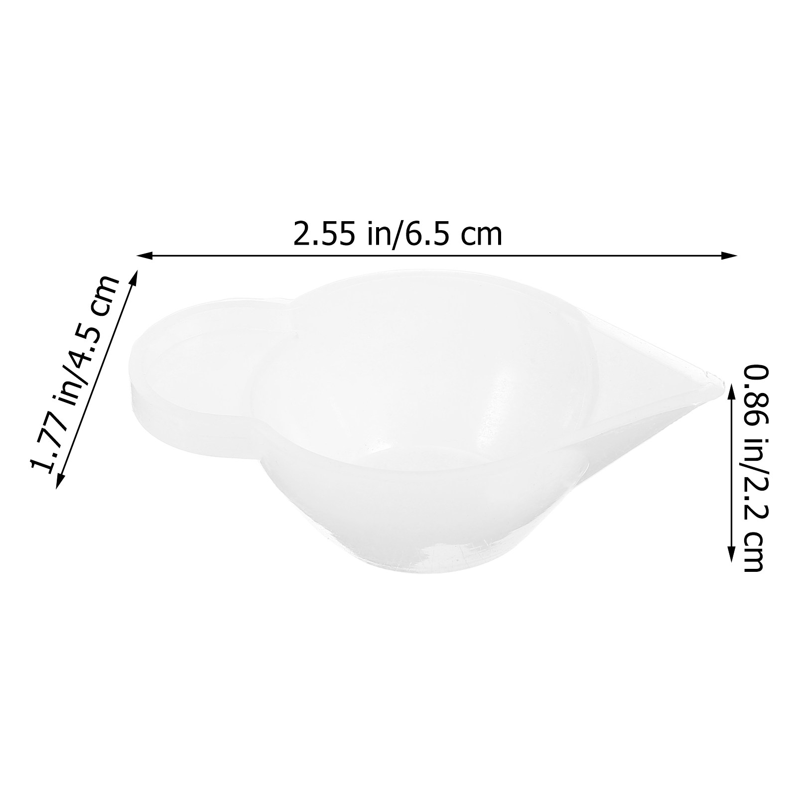 15Pcs Silicone Resin Mold Cup  - Mixing Cup Silicone review and price