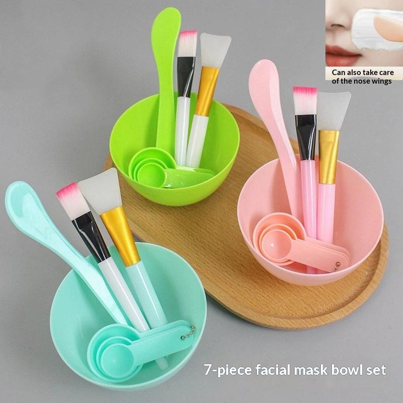 【7Pcs DIY Facemask Mixing Tool - Mixing Cup Silicone review and price