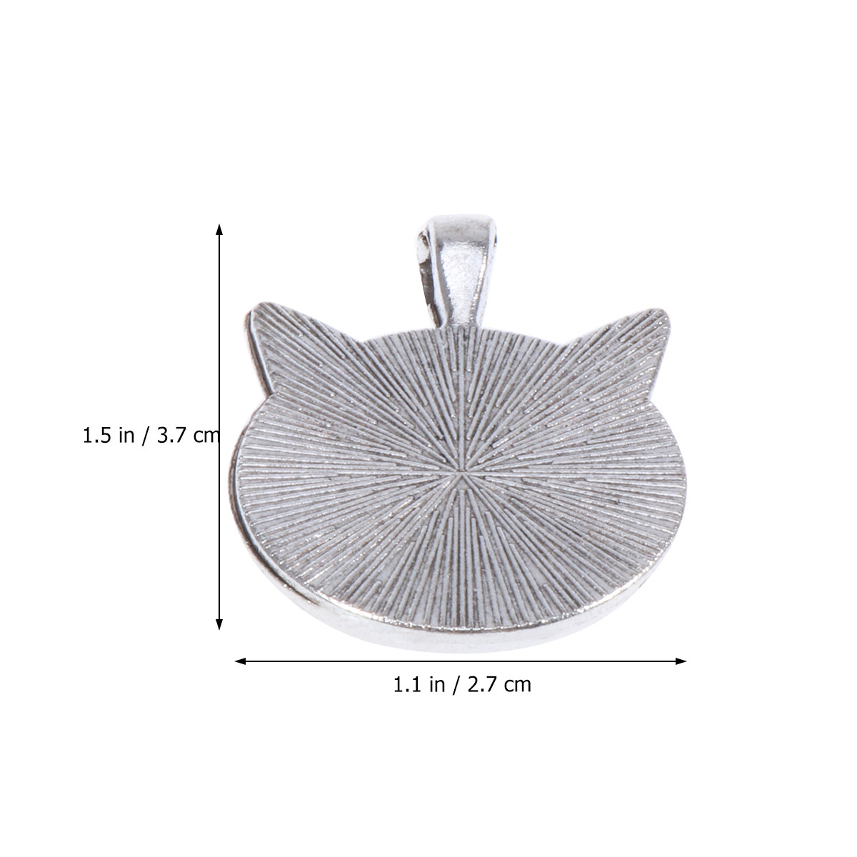 10Pcs Cat Ear Bezel Pendant Tr - Resin Crafts Diy review and price