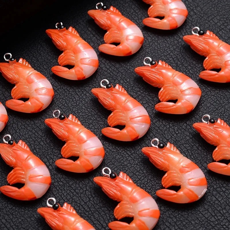 10Pcs 3D Simulated Lobster Shr - Resin Craft Projects review and price