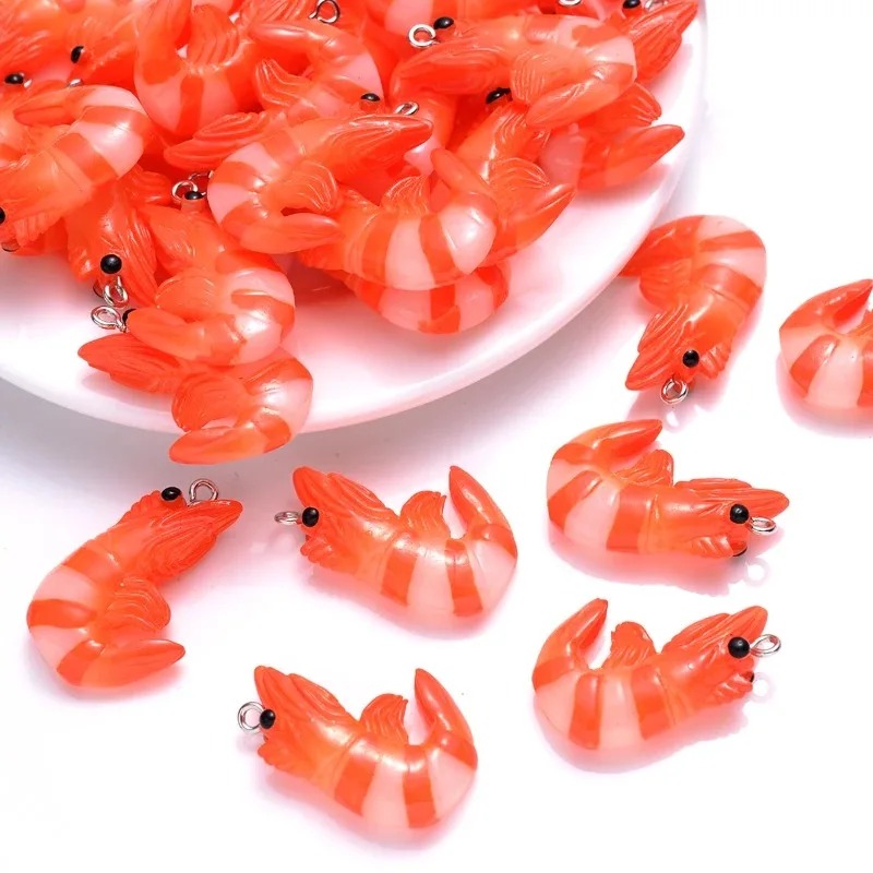 10Pcs 3D Simulated Lobster Shr - Resin Craft Projects review and price