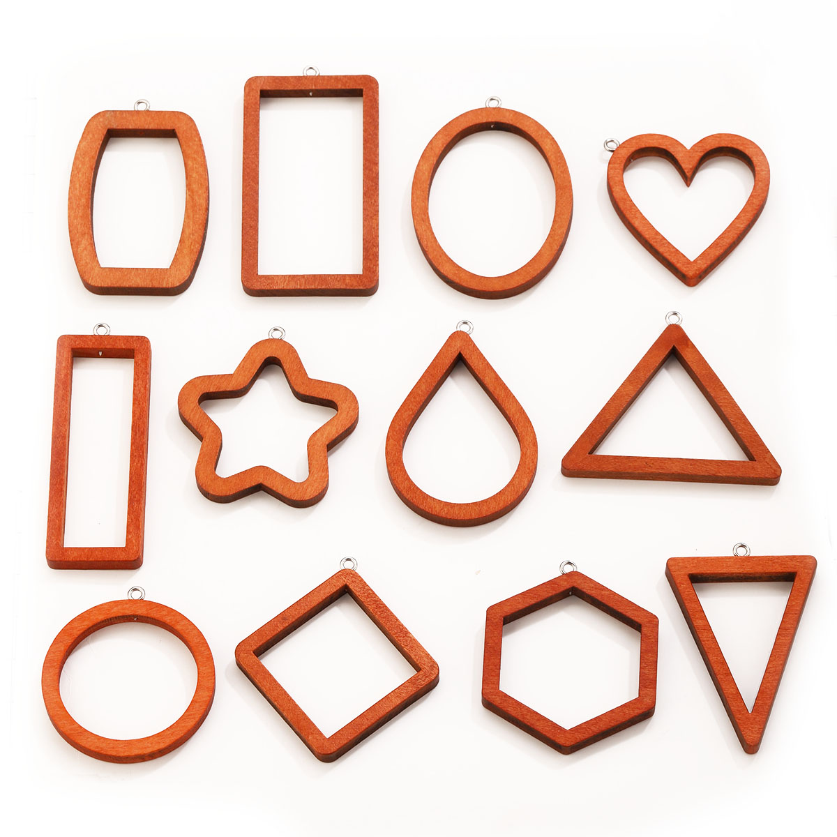 10PCS Triangle Rectangle Wood  - Resin Craft Projects review and price